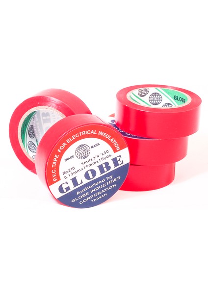 Pvc Elektrik Izolasyon Bant /"0.13X19X10YRDS/" (Kırmızı) (500/'LÜ 1 Koli) fırsatları