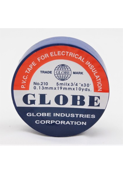 Pvc Elektrik Izolasyon Bant /"0.13X19X10YRDS/" (Lacivert) (500/'LÜ 1 Koli)