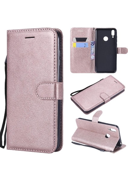 Onur 8c Klasik Düz Renk Iş Cüzdan Telefon Kılıfı Için Flip Case Yüksek (Yurt Dışından)