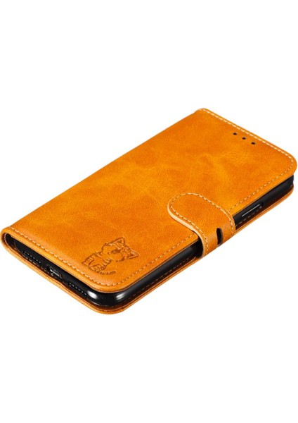 Iphone Xr Tüm Yuvarlak Koruma Manyetik Kapatma Kickstand Için Cüzdan Kılıf (Yurt Dışından)