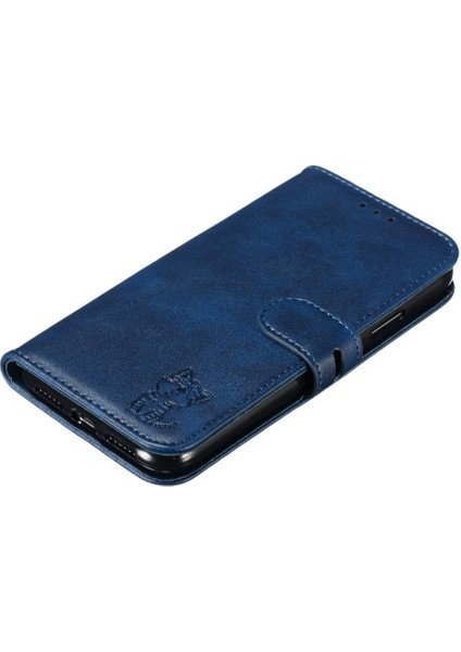 Iphone Xr Tüm Yuvarlak Koruma Manyetik Kapatma Kickstand Için Cüzdan Kılıf (Yurt Dışından)