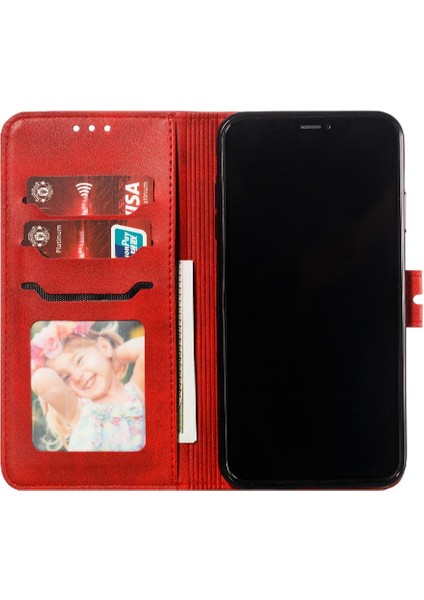 Iphone Xs Max Kickstand Için Cüzdan Durumda Tüm Yuvarlak Koruma Kabartmalı (Yurt Dışından)