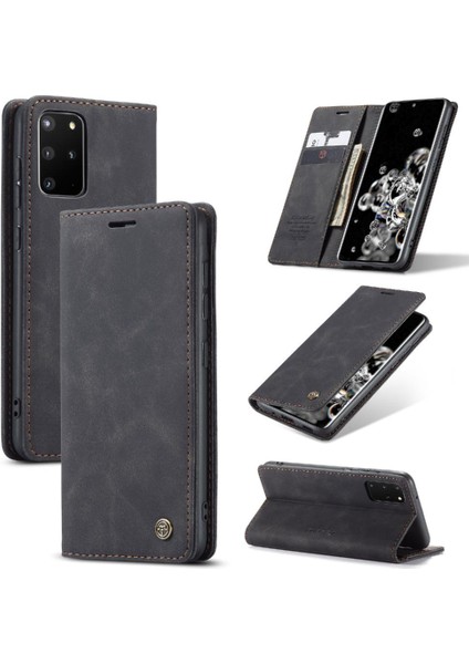 Samsung Galaxy S20 Artı Manyetik Kapatma Darbeye Vaka Pu Için Flip Case (Yurt Dışından)