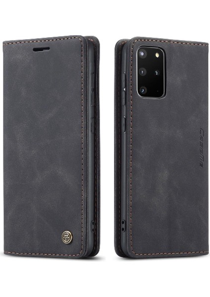 Samsung Galaxy S20 Artı Manyetik Kapatma Darbeye Vaka Pu Için Flip Case (Yurt Dışından)