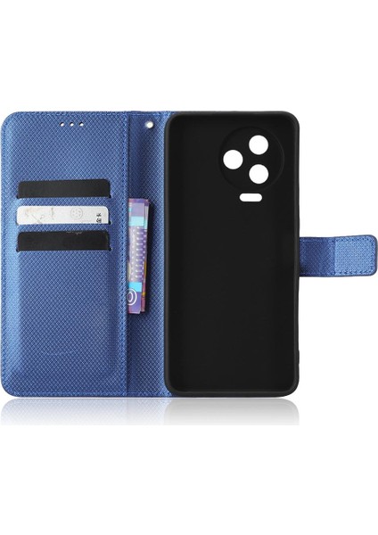 Infinix Not 12 Pro 4g Kickstand Kart Tutucu Kapak Manyetik Cüzdan Için Kılıf (Yurt Dışından)