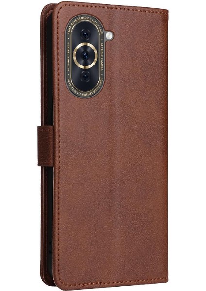Huawei Nova 10 Için Flip Case Klasik Düz Renk Iş Cüzdan Telefon (Yurt Dışından) indirimleri
