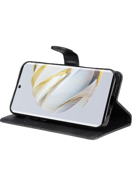 Huawei Nova 10 Için Flip Case Klasik Düz Renk Iş Cüzdan Telefon (Yurt Dışından) fırsatları