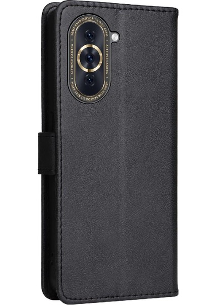 Huawei Nova 10 Için Flip Case Klasik Düz Renk Iş Cüzdan Telefon (Yurt Dışından) indirimleri