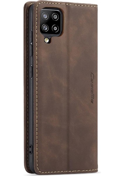 Samsung Galaxy Flip 5g Için Flip Case Vintage Pu Deri Cüzdan Kılıf Kartı (Yurt Dışından)