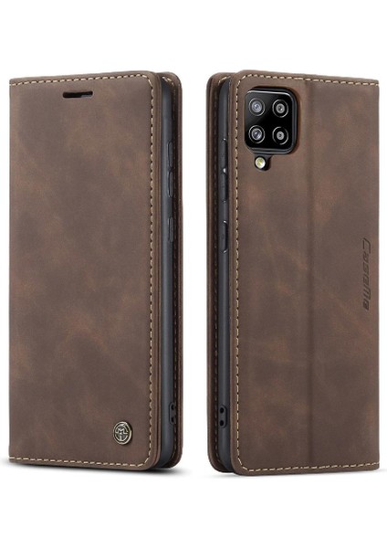 Samsung Galaxy Flip 5g Için Flip Case Vintage Pu Deri Cüzdan Kılıf Kartı (Yurt Dışından)