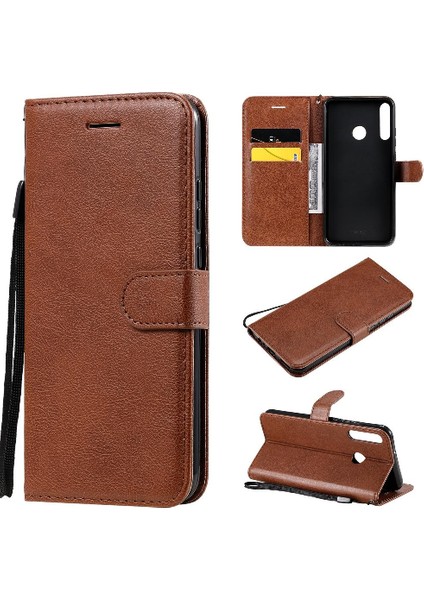 Huawei P40 Lite E Iş Cüzdan Telefon Kılıfı Için Flip Case Yüksek Kalite (Yurt Dışından)