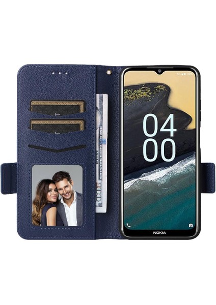 Nokia G42 5g Kart Yuvaları Tutucu Manyetik Cüzdan Yan Toka Pu (Yurt Dışından)