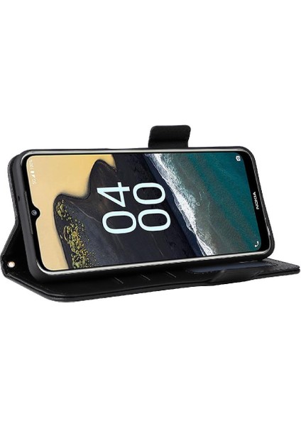 Nokia G42 5g Kart Yuvaları Tutucu Manyetik Cüzdan Yan Toka Pu (Yurt Dışından)
