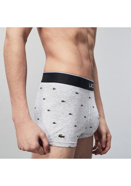 Core Erkek Baskılı 3'lü Gri Boxer 5H3411 Vdp fırsatları