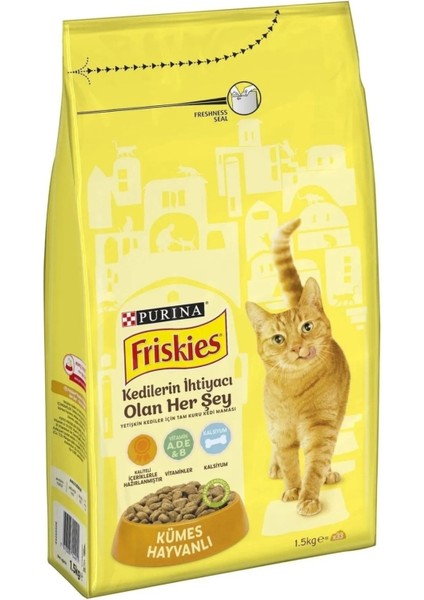 Tavuklu Yetişkin Kuru Kedi Maması 1.5 kg