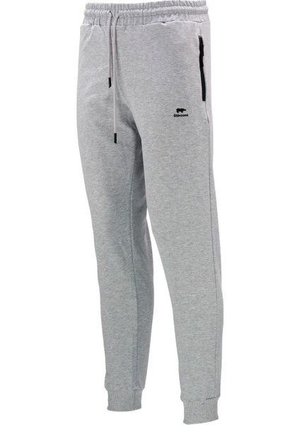 Erkek Düz Paça Mevsimlik Lastikli Gri Antrasit 2'li Eşofman Altı Seti fiyatları