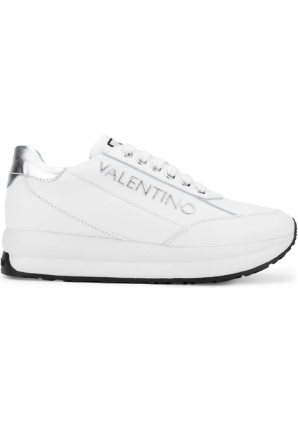 Kadın Deri Beyaz/gümüş Sneakers & Spor Ayakkabı 1040 91E1002 Bn Ayk Y24 Whıte/sılver