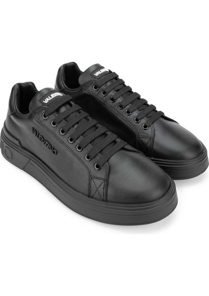 Erkek Deri Siyah Sneakers & Spor Ayakkabı 1040 92R2102 Erk Ayk Y24 Black