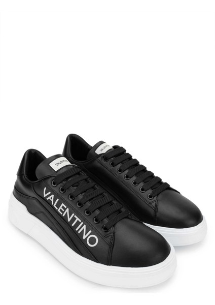 Mario Valentino Erkek  Deri Siyah Sneakers & Spor Ayakkabı 1040 92R2103 Erk Ayk Y24 Black