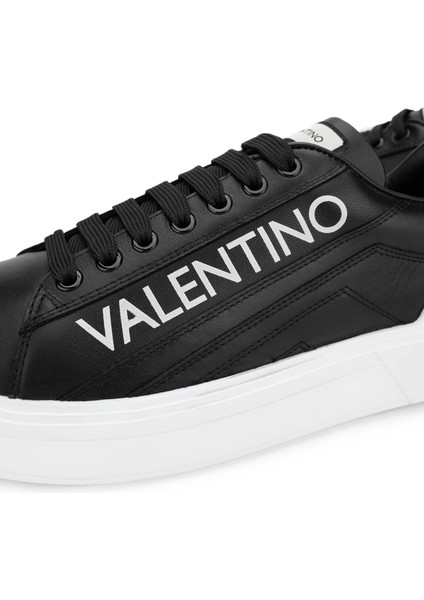 Mario Valentino Erkek  Deri Siyah Sneakers & Spor Ayakkabı 1040 92R2103 Erk Ayk Y24 Black