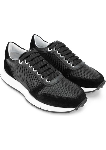 Mario Valentino Kadın  Deri Siyah Sneakers & Spor Ayakkabı 1040 95A2602 Bn Ayk Y24 Black