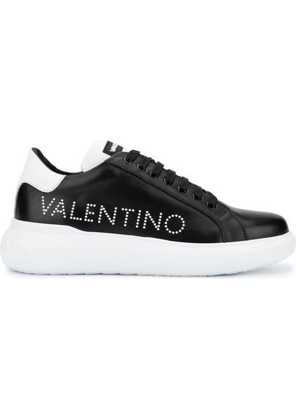 Unisex Deri Siyah Sneakers & Spor Ayakkabı 1040 95B2302 Ayk Y24 Black/whıte