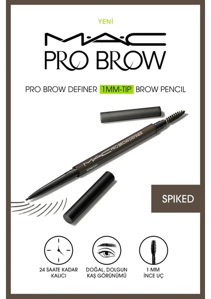 Pro Brow Definer Tip Brow Pencil - Spiked 1 mm