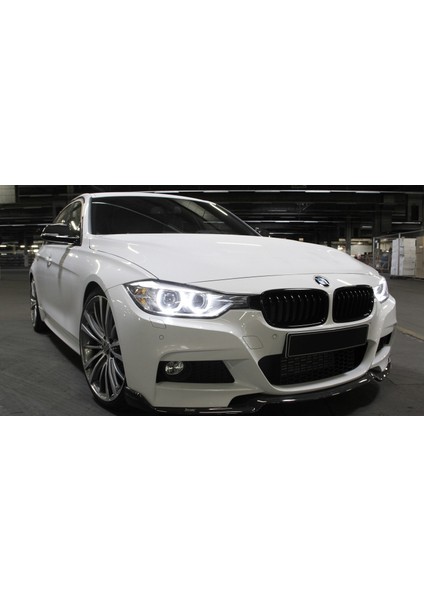 Bmw 3 Serisi F30 M Paket Ön Tampon Far Yıkama Kapağı - Sol
