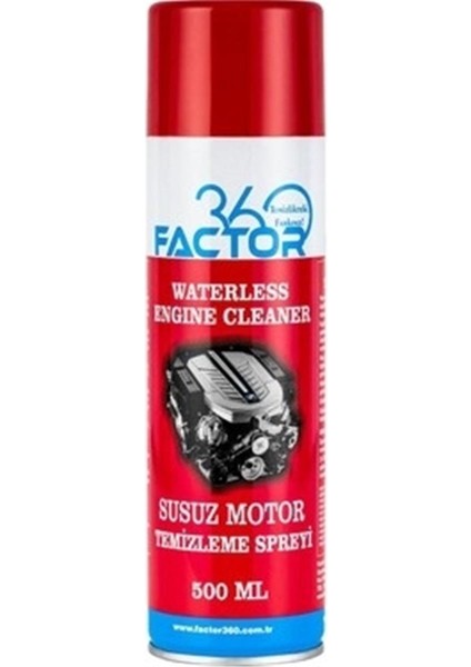 FACTOR360 Susuz Motor Temizleme Spreyi 500ML