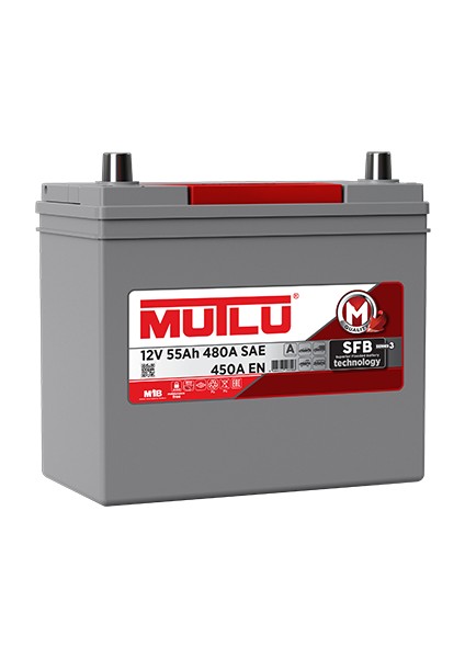 12V 55 Ah 450A SFB B24 (NS60) B Akü (Üretim Yılı: 2024)