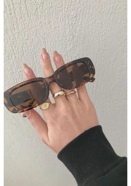 Chunky Leopar Güneş Gözlüğü