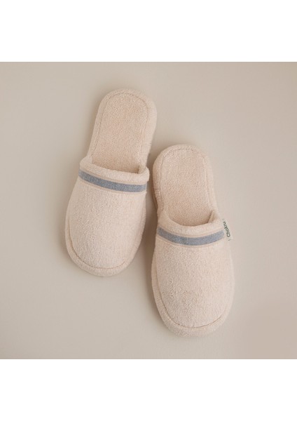 Derin Unisex Terlik Bej/lacivert