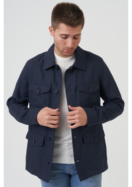 Houston 58166 Slim Fit Keten Mont Laci