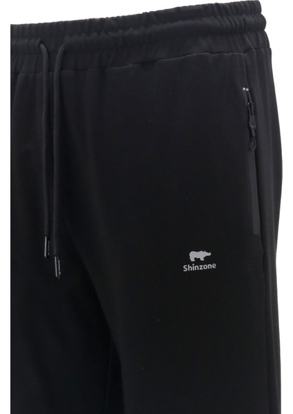 Erkek Düz Paça Mevsimlik Lastikli Siyah Haki 2'li Eşofman Altı Seti indirimleri