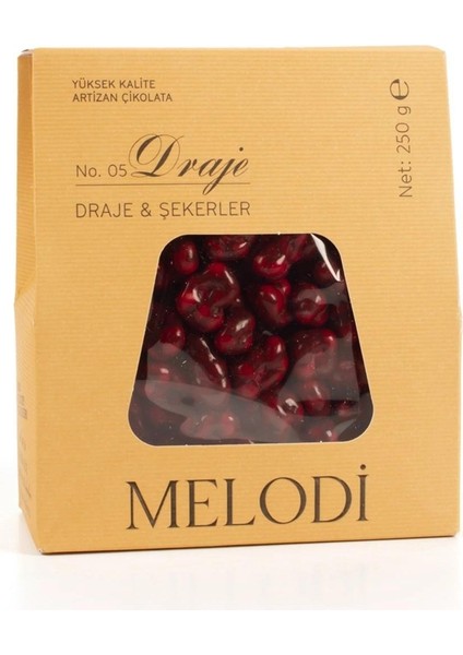 Böğürtlenli Draje Piramit - 250gr