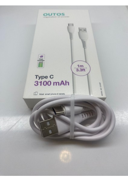 Type-C Hızlı Data Ve Şarj Kablosu