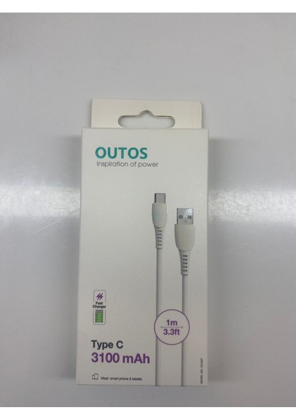 Type-C Hızlı Data Ve Şarj Kablosu