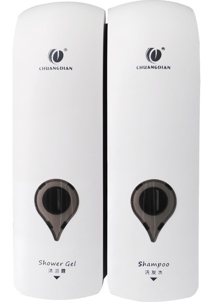 Chuangdian 300 ml x 2 Sondaj Duvara Monte Çift Sabunluk (Yurt Dışından) modelleri