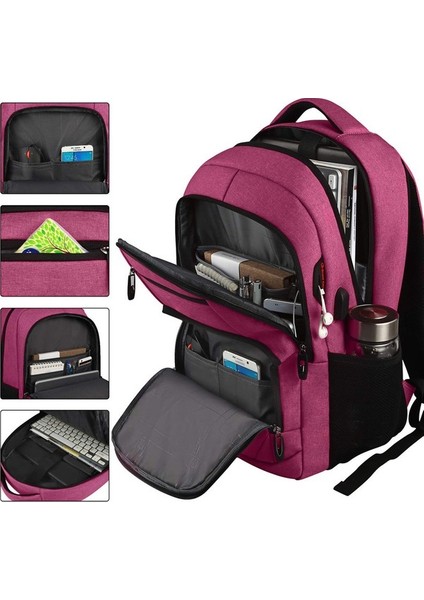 Kalesi USB Şarj Portlu Suya Dayanıklı Sırt Çantası (Yurt Dışından) fiyatları