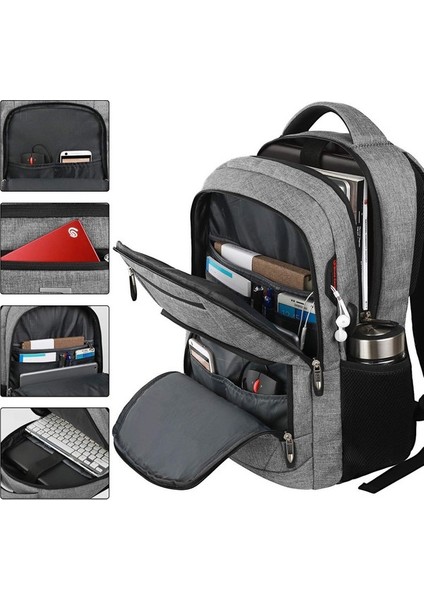 Kalesi USB Şarj Portlu Suya Dayanıklı Sırt Çantası (Yurt Dışından) fiyatları