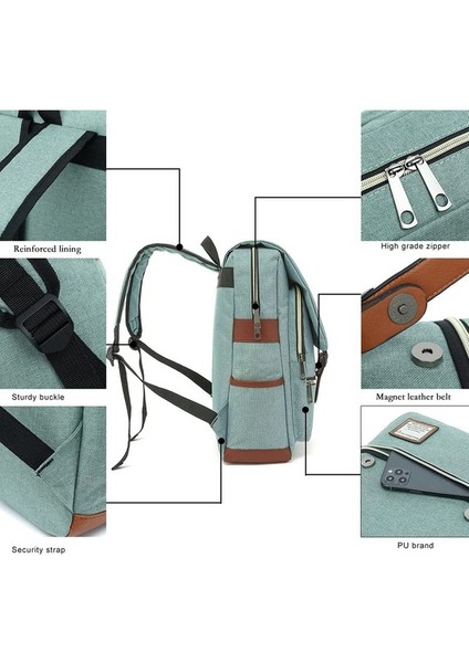 Kalesi USB Şarj Portlu Suya Dayanıklı Omuz Çantası (Yurt Dışından) modelleri