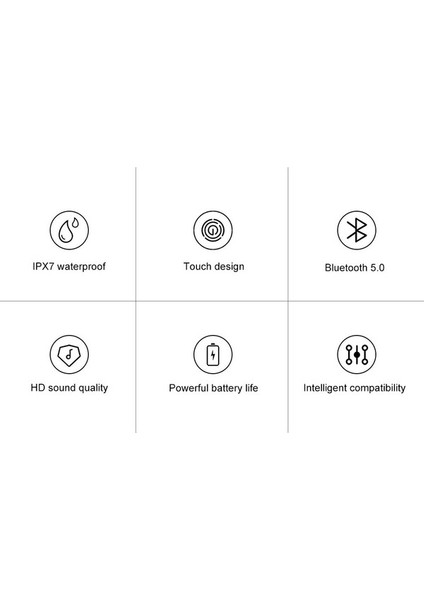 Shuai Yan Bluetooth 5.0 Kablosuz Kulaklık (Yurt Dışından)