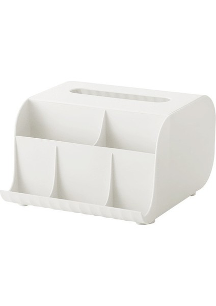 Avrupa Tarzı Minimalist Masaüstü Çok Fonksiyonlu Saklama Kutusu Öğrenci Sırası Kalemlik Kozmetik Indüksiyon Doku Kutusu (Yurt Dışından)