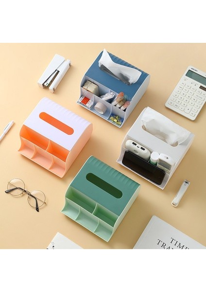 Avrupa Tarzı Minimalist Masaüstü Çok Fonksiyonlu Saklama Kutusu Öğrenci Sırası Kalemlik Kozmetik Indüksiyon Doku Kutusu (Yurt Dışından) fırsatları