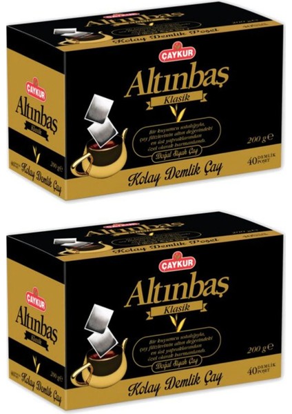 Altınbaş Demlik Poşet Klasik 200 Gr. 2 Paket