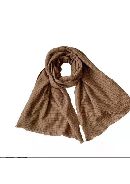 Edebi Ekose Eşarp (Yurt Dışından)