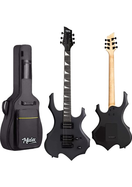 Force-AMP50 Üst Seviye 50 Watt Amfili Elektro Gitar H-H Profesyonel Full Set Aksesuarlı fiyatları