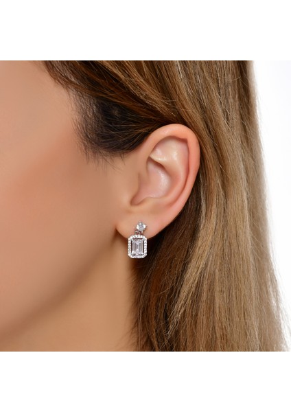 Baget Kesim 925 Ayar Gümüş Küpe fiyatları