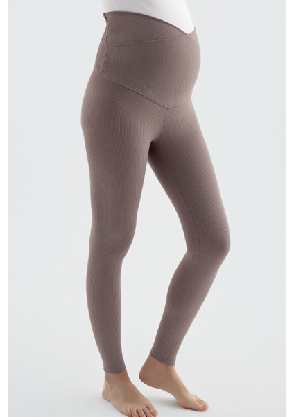 Fitilli Çapraz Kemer Yüksek Bel Esnek Toparlayıcı Hamile Tayt F07 fiyatları