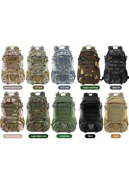Cp 40L Askeri Taktik Sırt Çantası Erkekler Ordu Molle Saldırı Sırt Çantası 3 P Açık Seyahat Yürüyüş Sırt Çantaları Kamp Avcılık Trekking Çantaları (Yurt Dışından) indirimleri